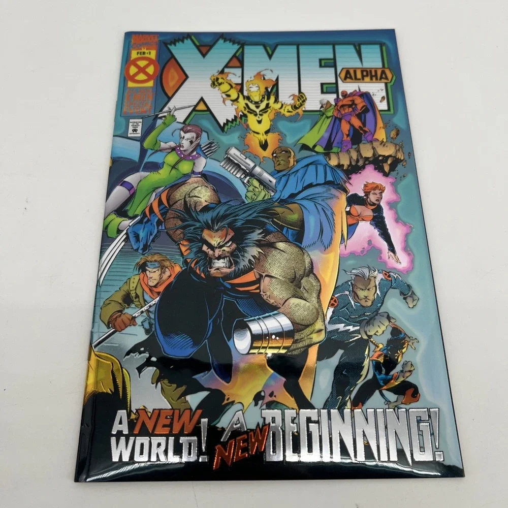 X-Men: Alpha #1 (Marvel Comics February 1995)